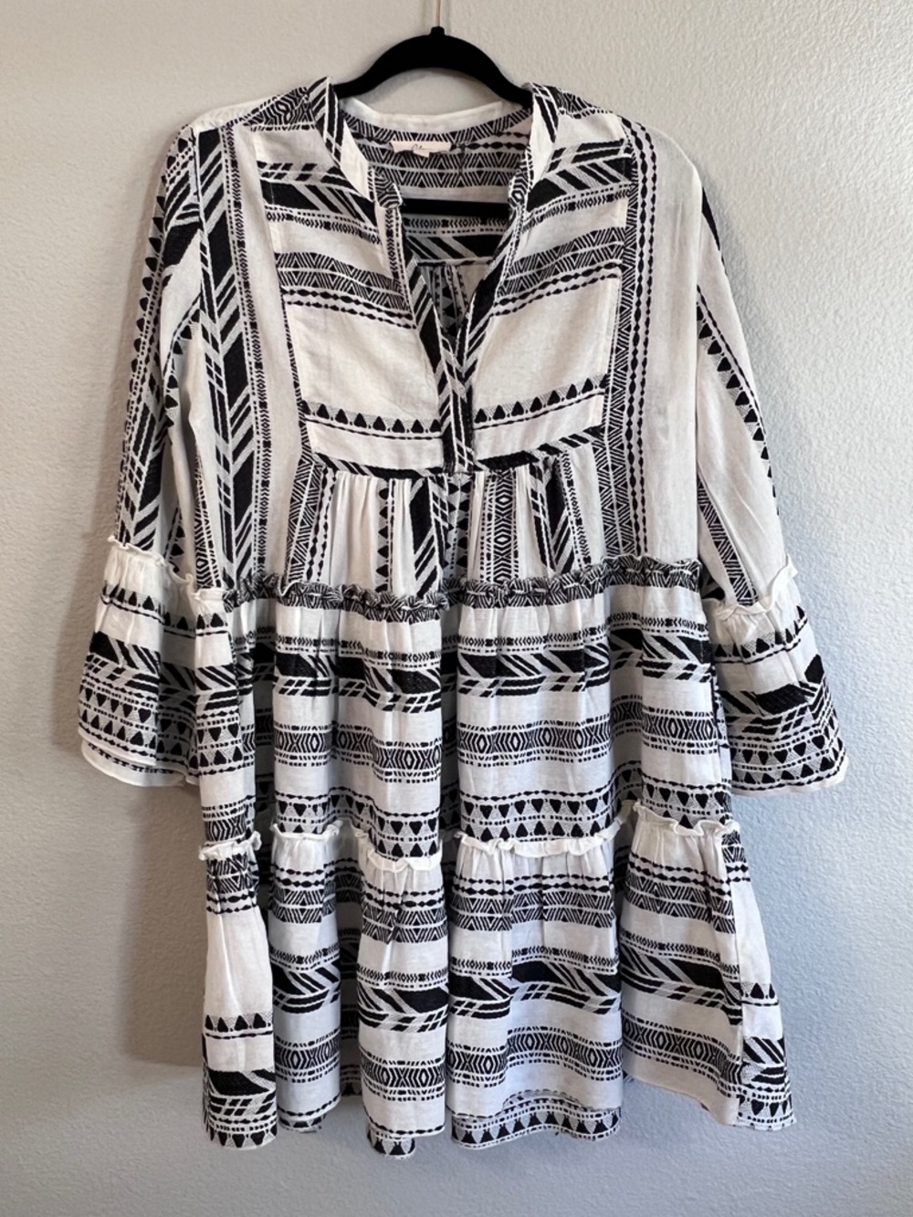 Elan Cotton Babydoll Cover Up